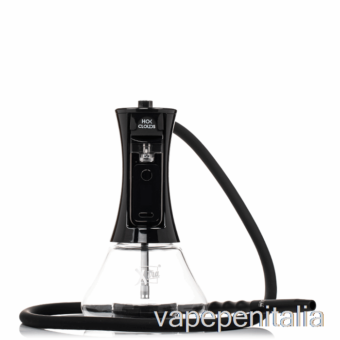 Penna Vape Xtra Hok Cloud E-narghilè Kit Nero